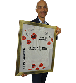 Mauro Gianetti maglia a pois